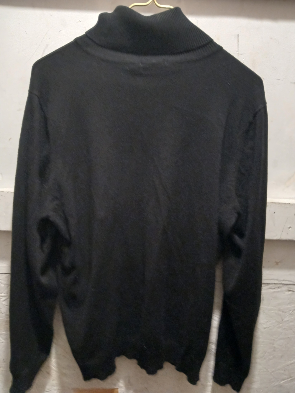 Calvin Klein Black Turtleneck Knit Sweater XL - Picture 6 of 6